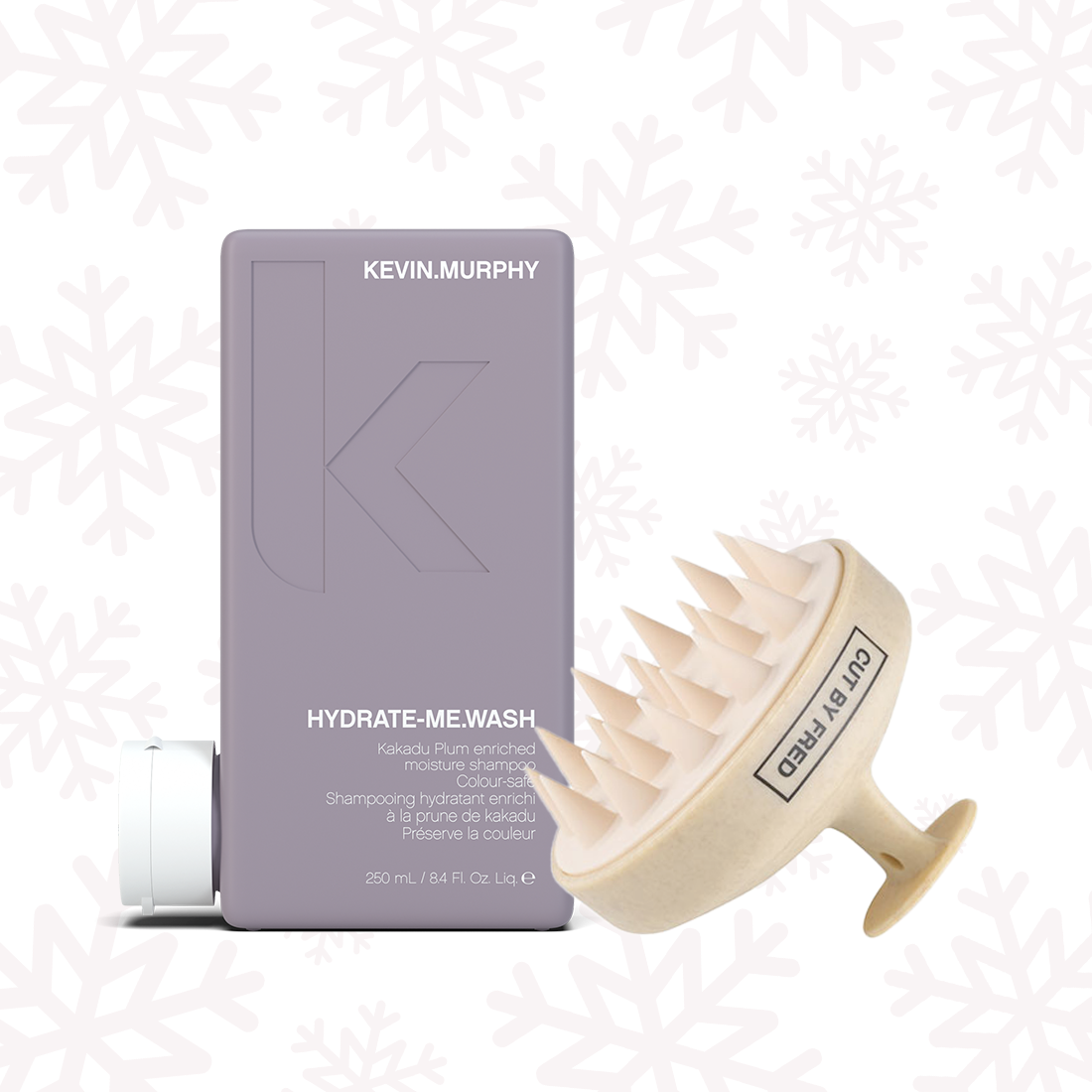 SCALP BRUSH CUT BY FRED + HYDRATE ME WASH