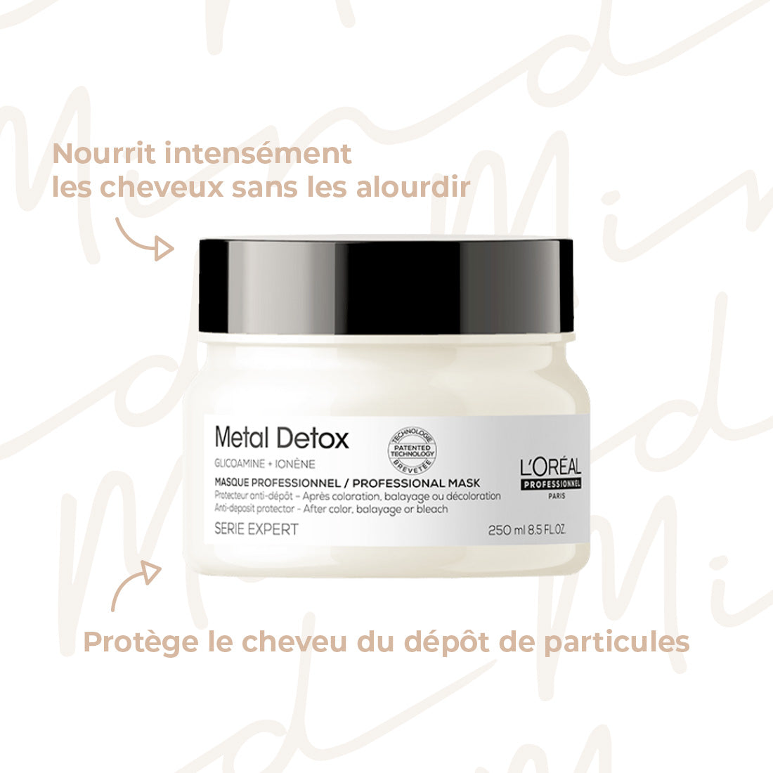 Masque Métal detox